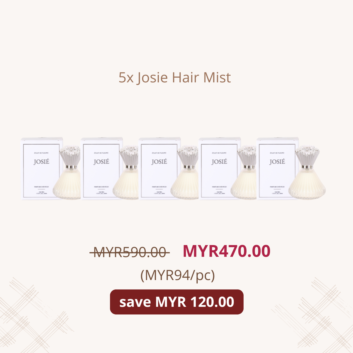 Josie Hair Mist 2.0 (Malaysia)