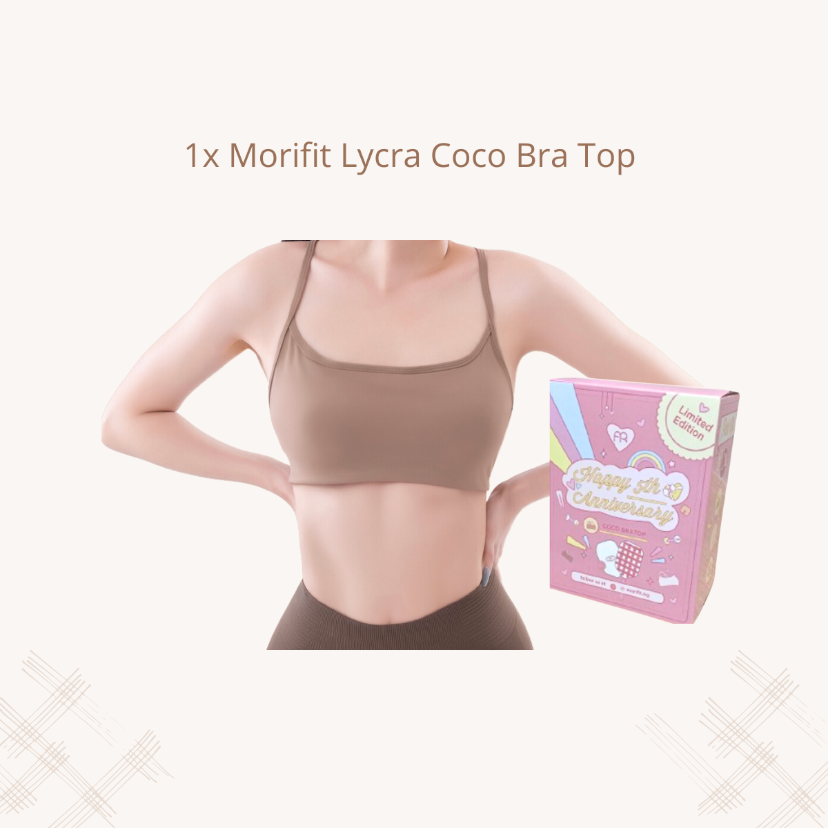 Morifit Bra Top/ Long-sleeve Sports Coat (Singapore)
