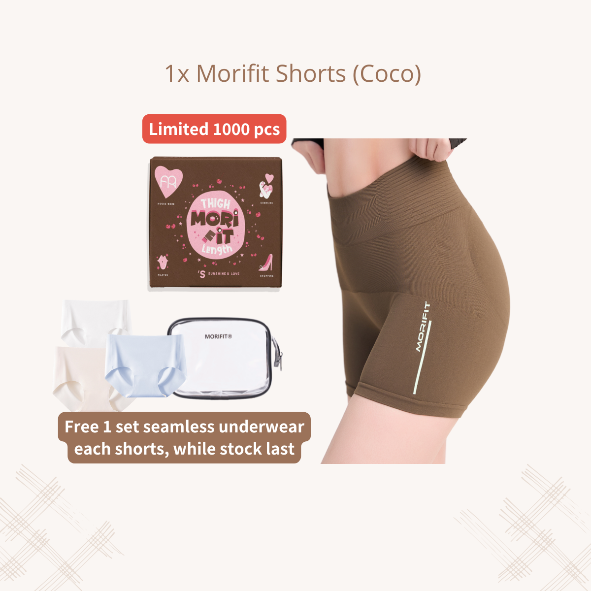 Morifit Slimming Long Pants/Shorts (Singapore)