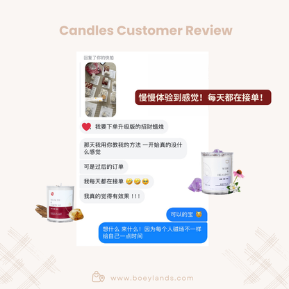 Sha Mirac Wealth & Fortune Candle (Malaysia)
