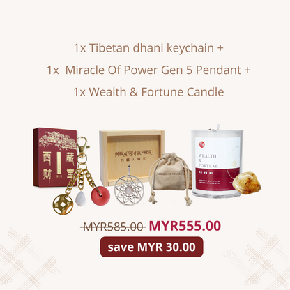 Sha Mirac Wealth & Fortune Candle (Malaysia)