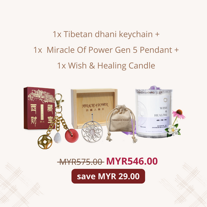 Sha Mirac Wish & Healing Candle (Malaysia)