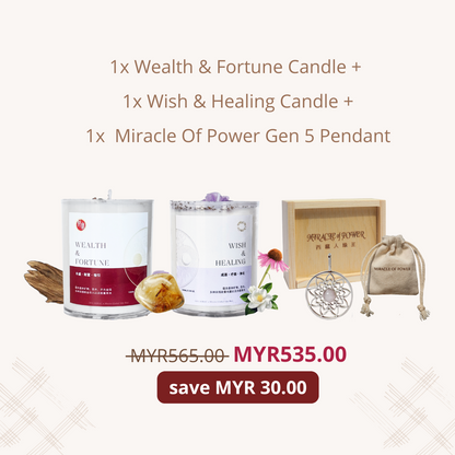 Sha Mirac Wealth & Fortune Candle (Malaysia)