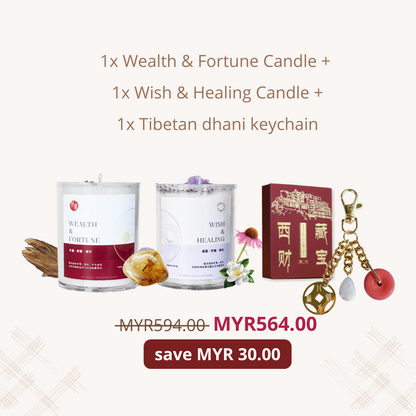 Sha Mirac Wealth & Fortune Candle (Malaysia)