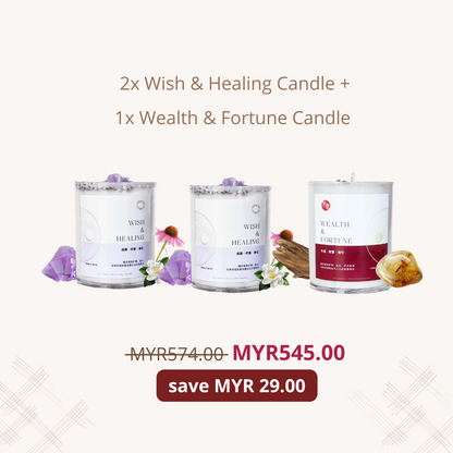 Sha Mirac Wealth & Fortune Candle (Malaysia)