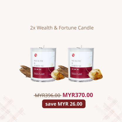 Sha Mirac Wealth & Fortune Candle (Malaysia)