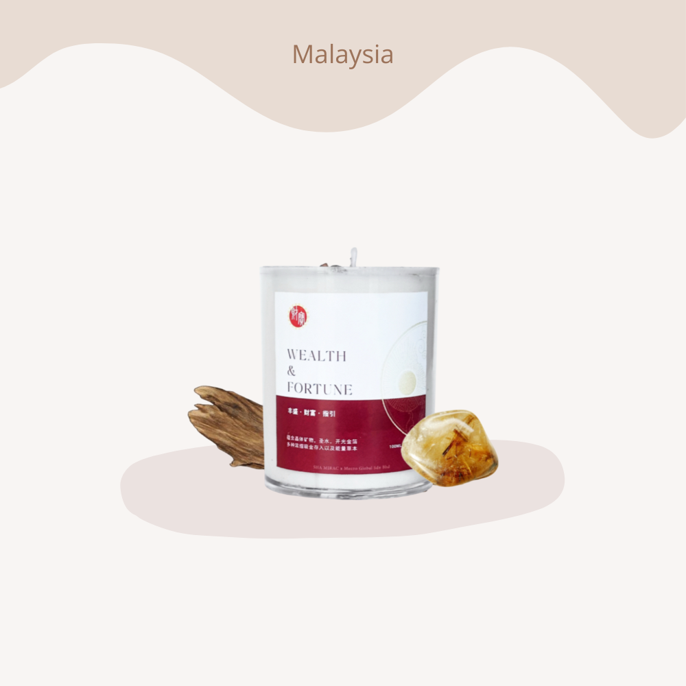 Sha Mirac Wealth & Fortune Candle (Malaysia)