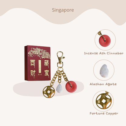 Sha Mirac Tibetan dhani keychain (Singapore)