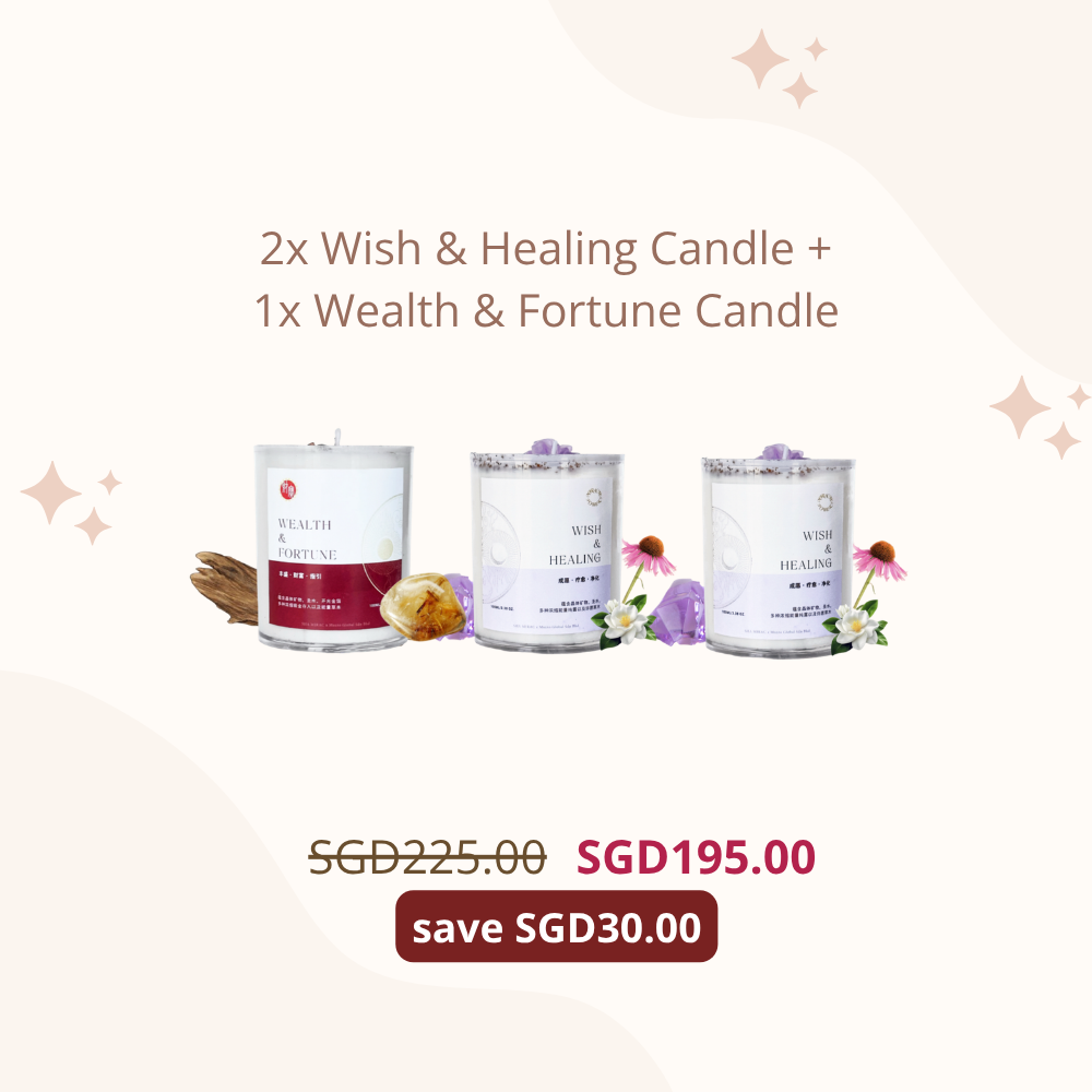 Sha Mirac Wealth & Fortune Candle (Singapore)