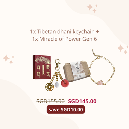 Sha Mirac Tibetan dhani keychain (Singapore)