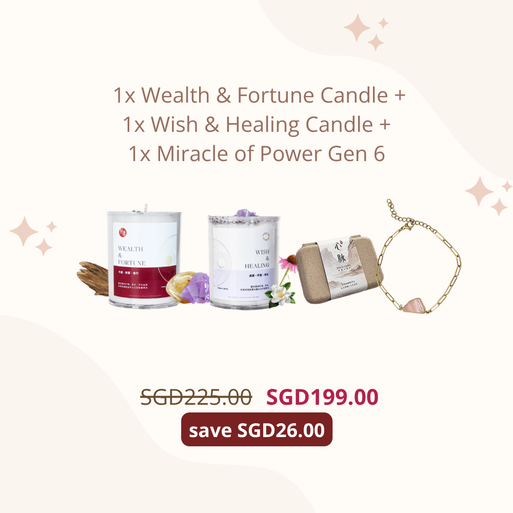 Sha Mirac Wealth & Fortune Candle (Singapore)
