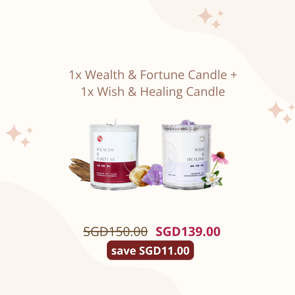 Sha Mirac Wealth & Fortune Candle (Singapore)