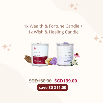 Sha Mirac Wealth & Fortune Candle (Singapore)