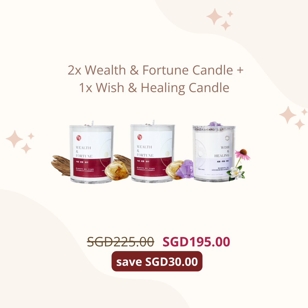 Sha Mirac Wealth & Fortune Candle (Singapore)