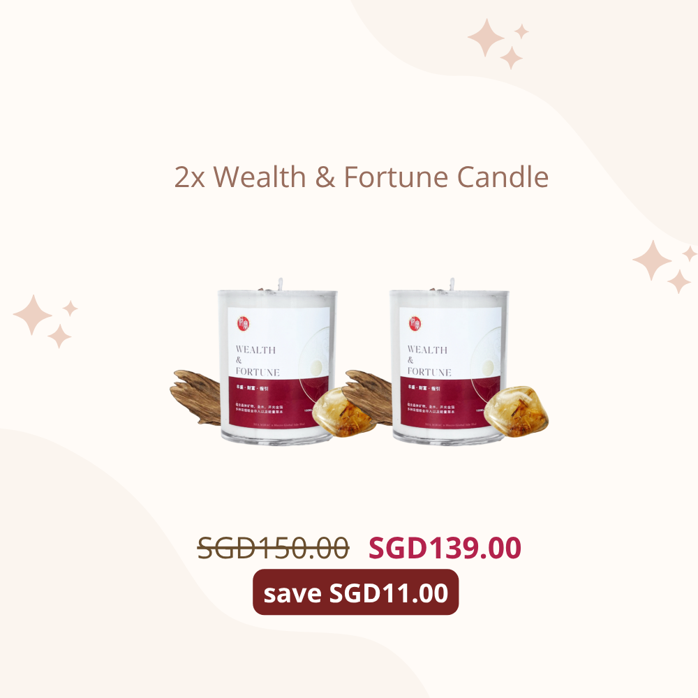Sha Mirac Wealth & Fortune Candle (Singapore)