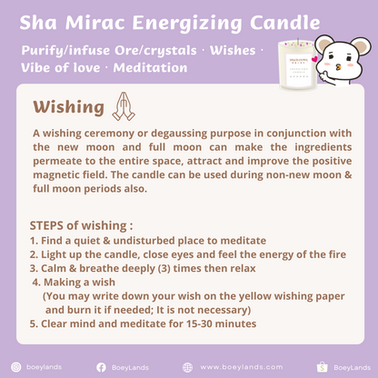 Sha Mirac Wish & Healing Candle (Malaysia)